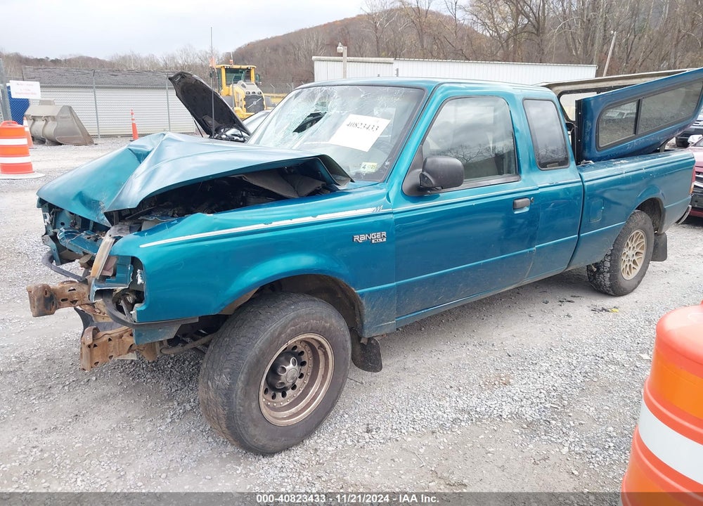 1995 FORD RANGER SUPER CAB VIN: 1FTCR14A7SPA96098