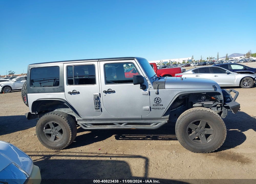 2015 JEEP WRANGLER UNLIMITED SPORT VIN: 1C4BJWDG9FL766719