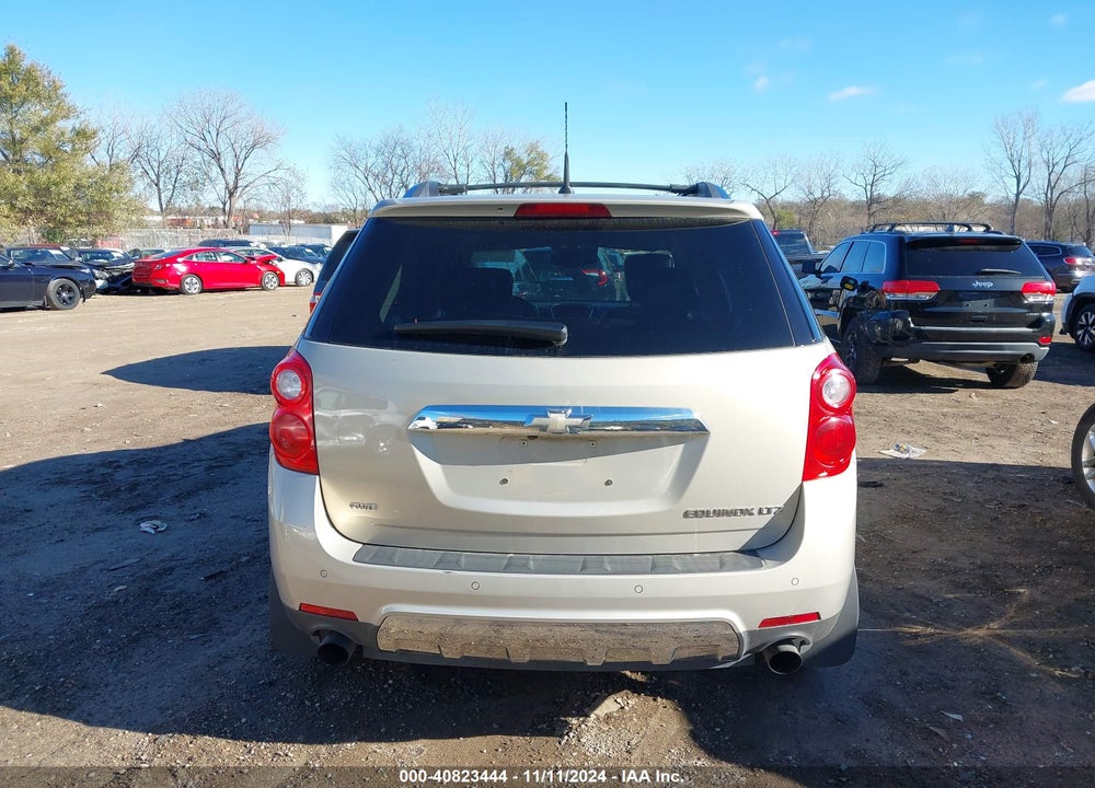 2012 CHEVROLET EQUINOX LTZ VIN: 2GNFLGE59C6334190