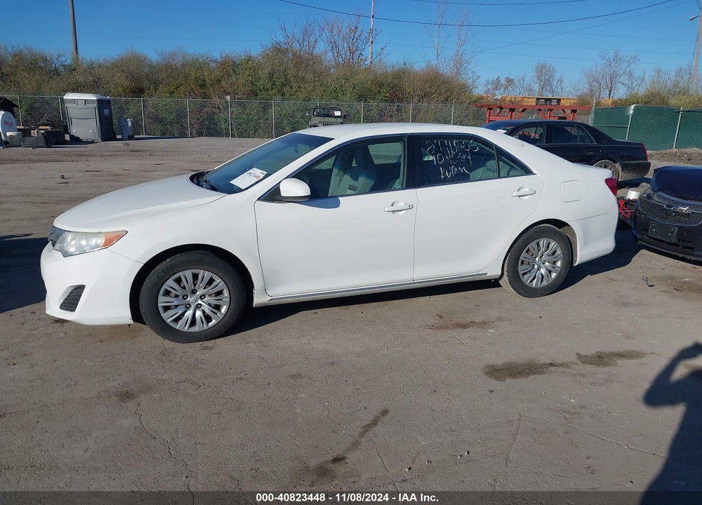 2012 TOYOTA CAMRY VIN: 4T1BF1FK5CU509984