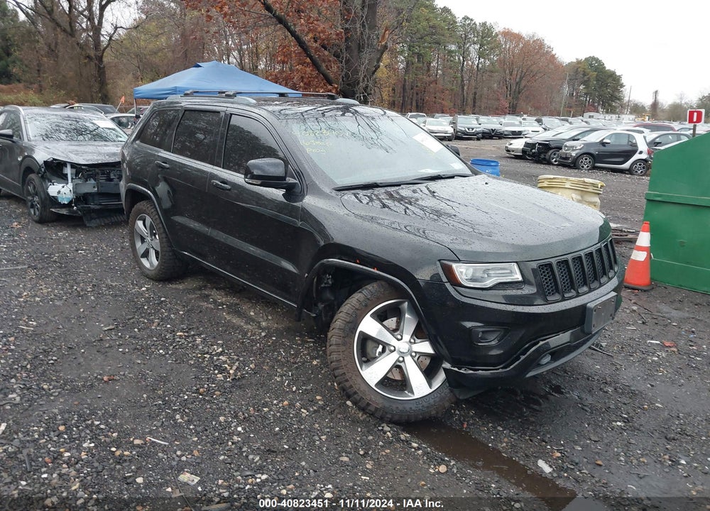 2016 JEEP GRAND CHEROKEE OVERLAND VIN: 1C4RJFCT3GC333315