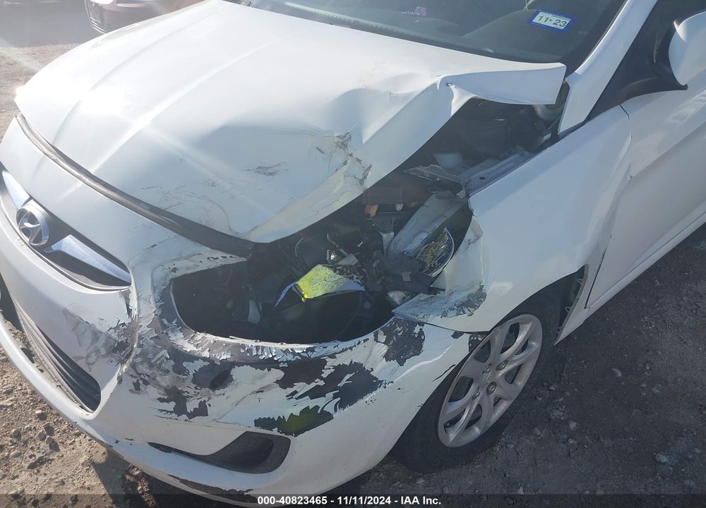 2012 HYUNDAI ACCENT GS VIN: KMHCT5AE6CU052334