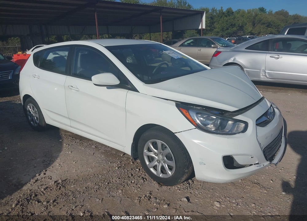 2012 HYUNDAI ACCENT GS VIN: KMHCT5AE6CU052334