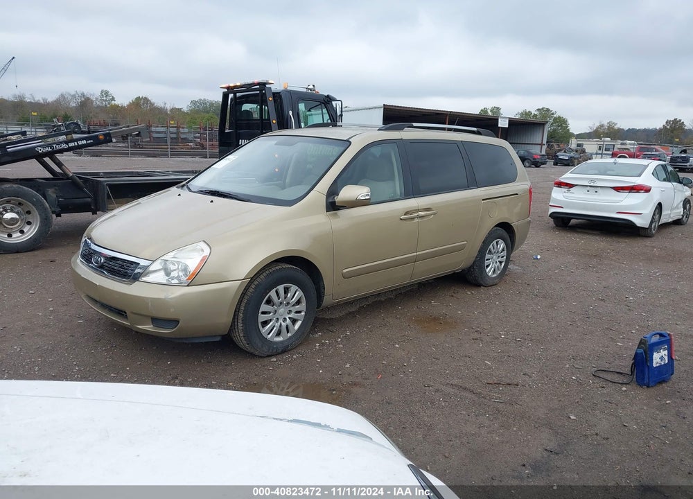 2011 KIA SEDONA LX VIN: KNDMG4C7XB6405053