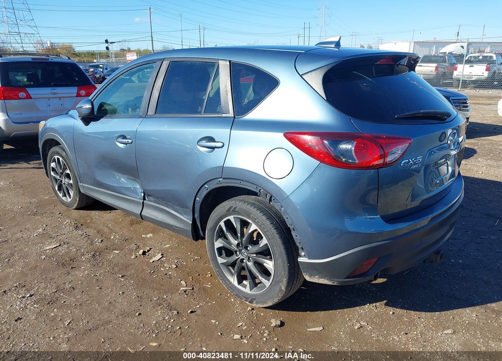 2016 MAZDA CX-5 GRAND TOURING VIN: JM3KE4DY3G0630355