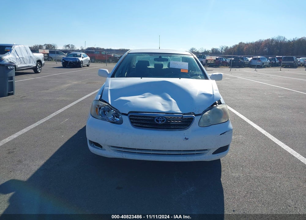 2008 TOYOTA COROLLA LE VIN: 2T1BR32E58C928445