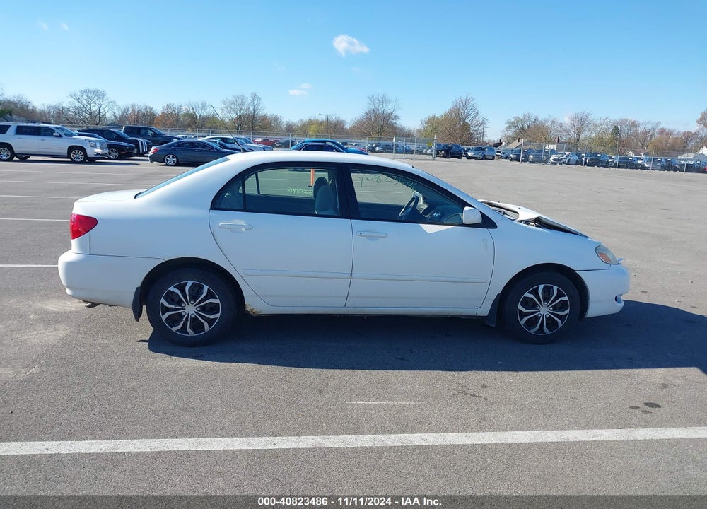 2008 TOYOTA COROLLA LE VIN: 2T1BR32E58C928445