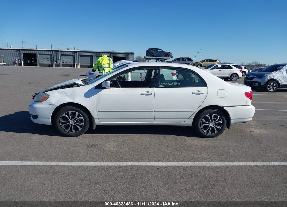 2008 TOYOTA COROLLA LE VIN: 2T1BR32E58C928445