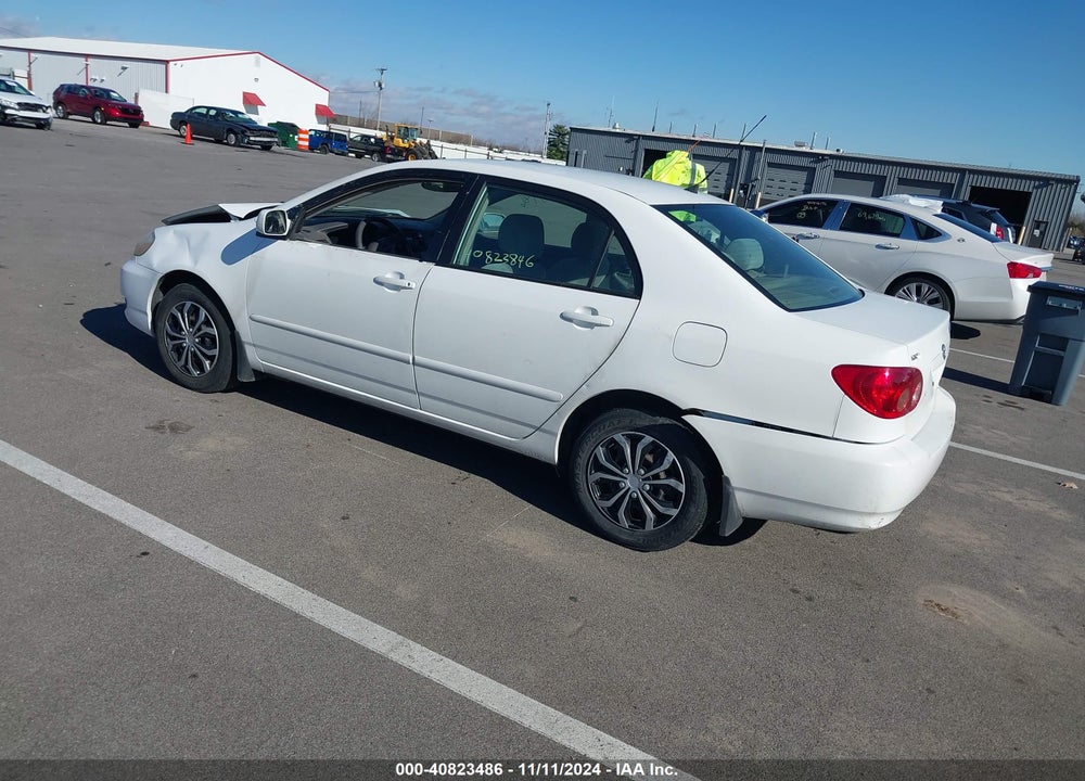 2008 TOYOTA COROLLA LE VIN: 2T1BR32E58C928445