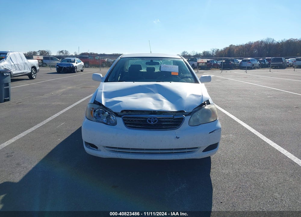 2008 TOYOTA COROLLA LE VIN: 2T1BR32E58C928445