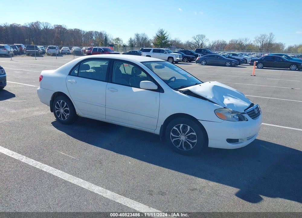 2008 TOYOTA COROLLA LE VIN: 2T1BR32E58C928445