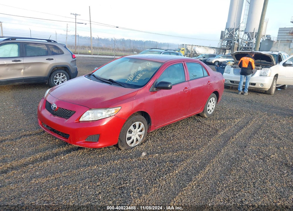 2009 TOYOTA COROLLA VIN: JTDBL40E799045402