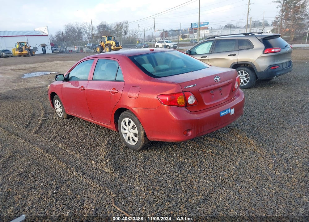 2009 TOYOTA COROLLA VIN: JTDBL40E799045402