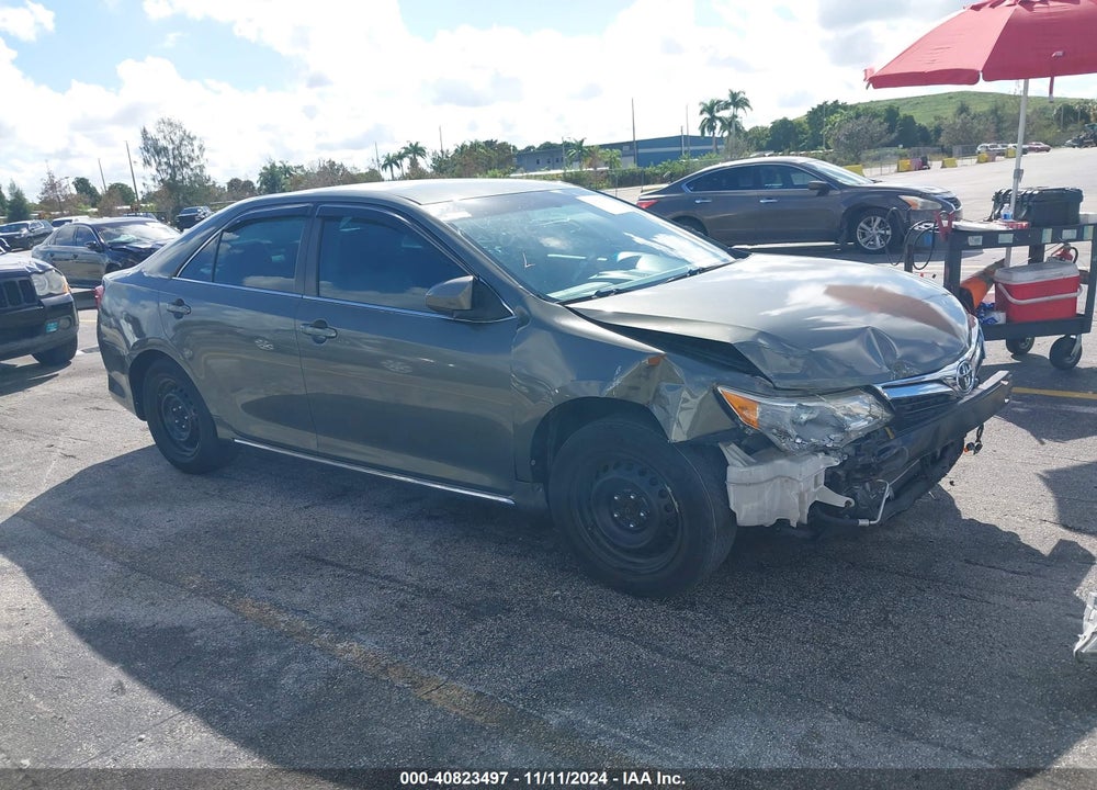 2012 TOYOTA CAMRY LE VIN: 4T1BF1FK0CU627263