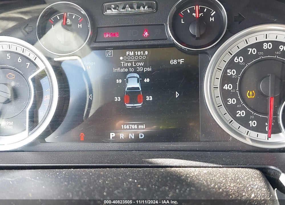 2013 RAM 1500 LAIE VIN: 1C6RR7NT7DS699282
