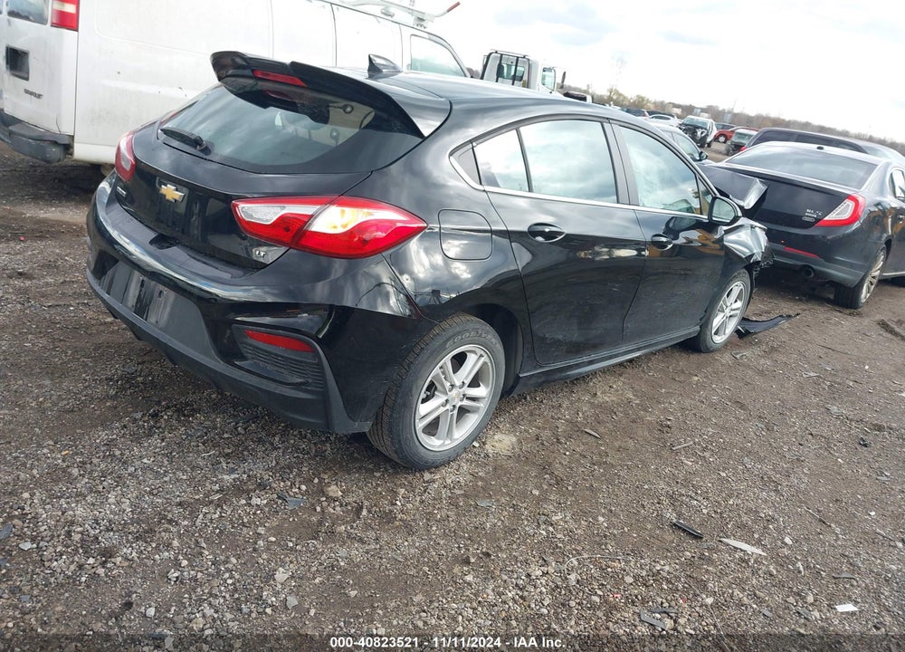2018 CHEVROLET CRUZE LT MANUAL VIN: 3G1BD6SM1JS513812