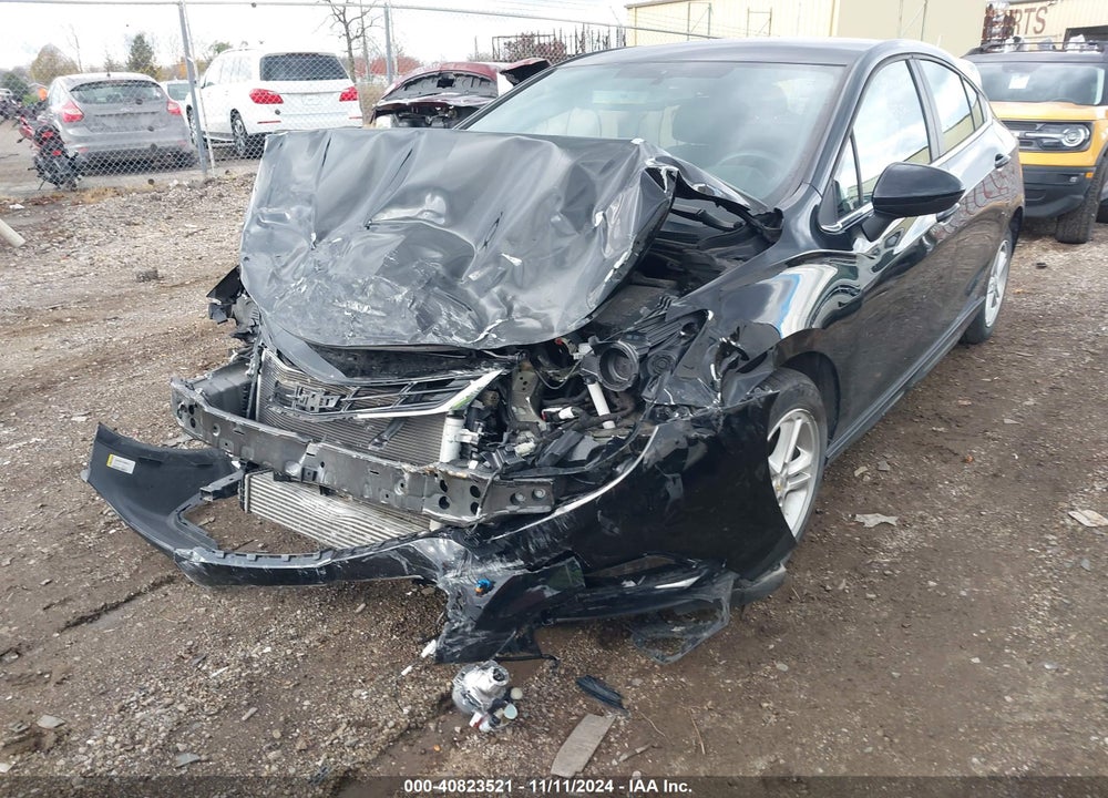 2018 CHEVROLET CRUZE LT MANUAL VIN: 3G1BD6SM1JS513812