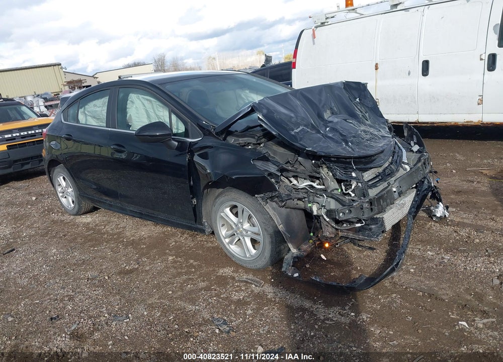 2018 CHEVROLET CRUZE LT MANUAL VIN: 3G1BD6SM1JS513812