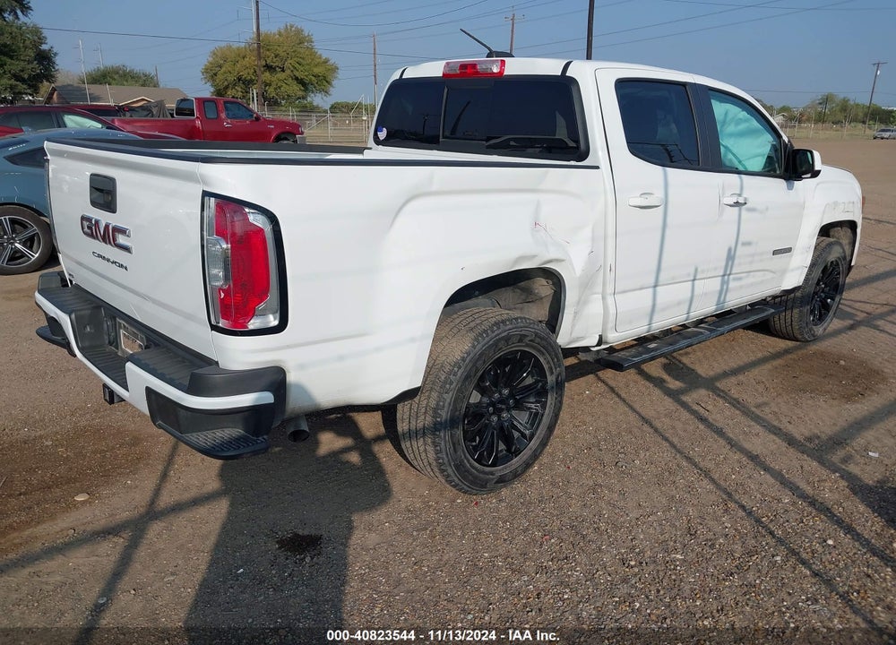 2022 GMC CANYON 2WD SHORT BOX ELEVATION VIN: 1GTG5CEN5N1235274