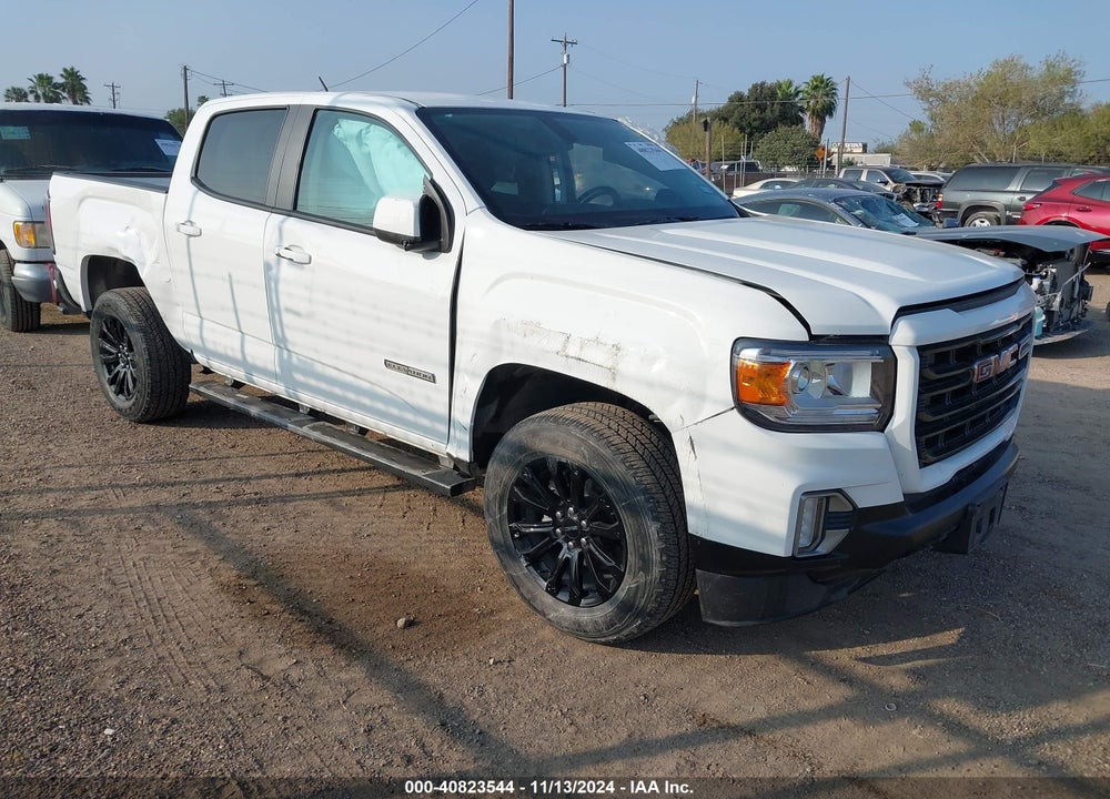 2022 GMC CANYON 2WD SHORT BOX ELEVATION VIN: 1GTG5CEN5N1235274