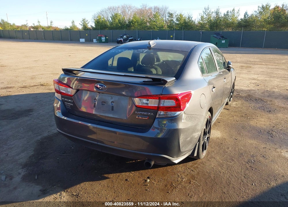 2018 SUBARU IMPREZA 2.0I SPORT VIN: 4S3GKAM68J3605090