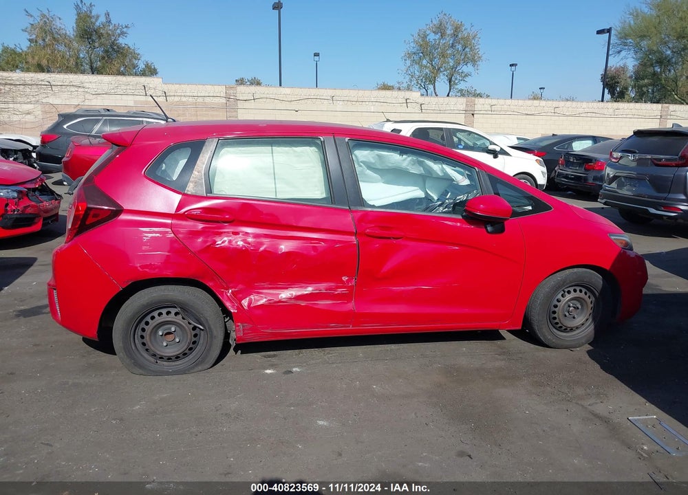 2016 HONDA FIT LX VIN: JHMGK5H57GS007272