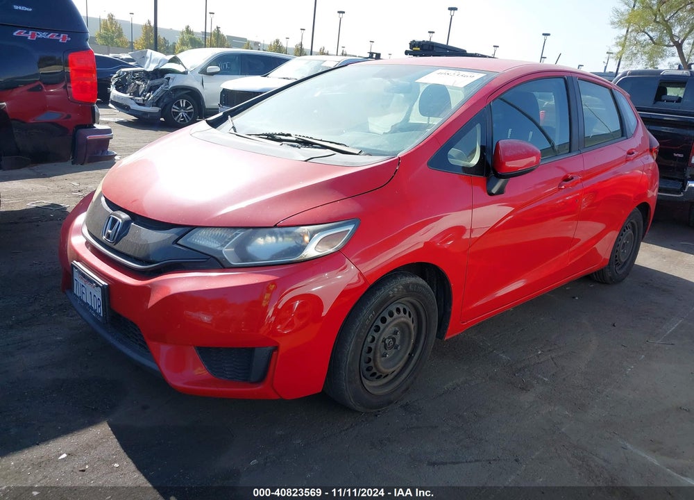 2016 HONDA FIT LX VIN: JHMGK5H57GS007272