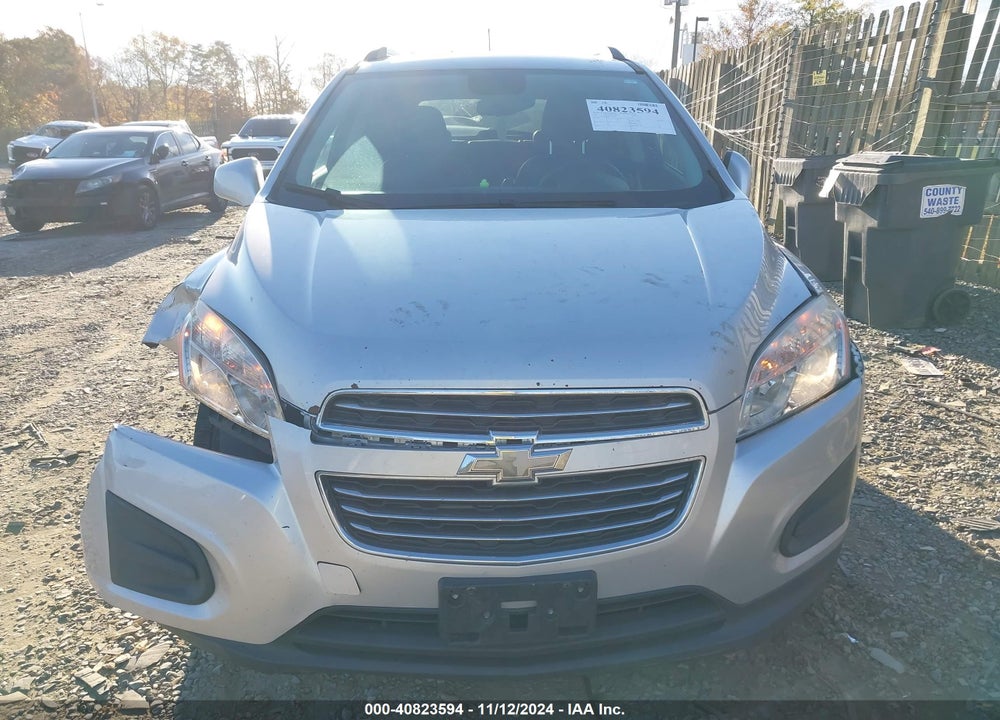 2015 CHEVROLET TRAX LT VIN: 3GNCJRSB6FL173246