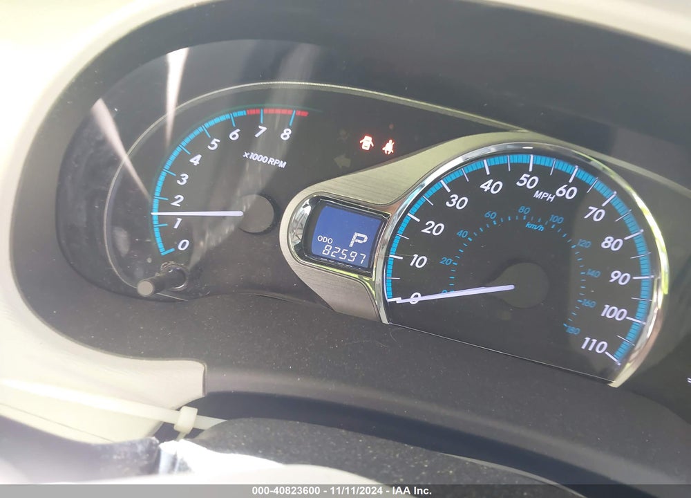 2012 TOYOTA SIENNA XLE V6 8 PASSENGER VIN: 5TDYK3DC4CS196836