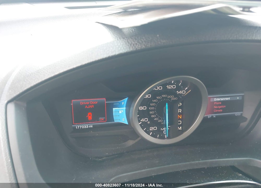 2011 FORD EXPLORER LIMITED VIN: 1FMHK8F8XBGA18326