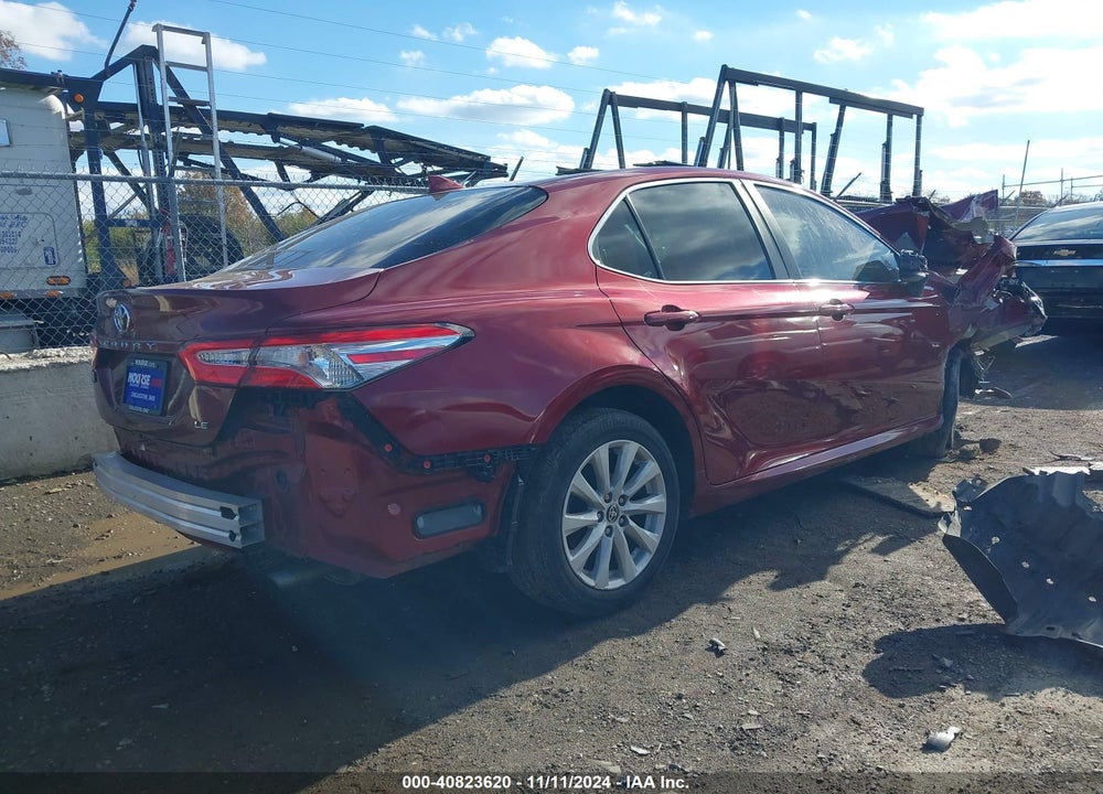2020 TOYOTA CAMRY LE VIN: 4T1C11AK1LU377526
