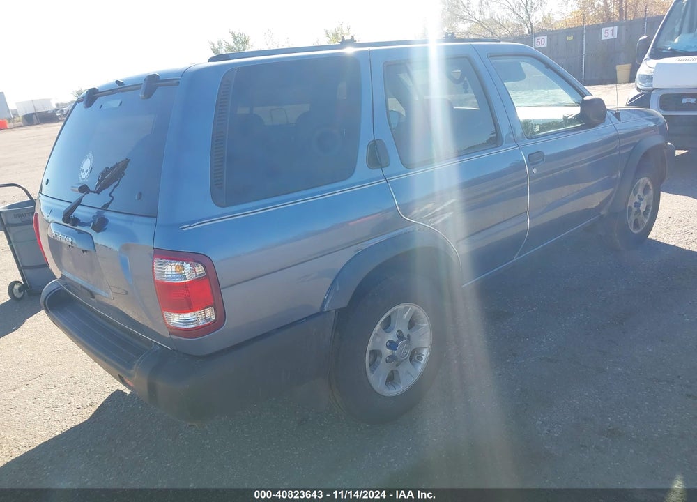 2000 NISSAN PATHFINDER LE/SE/XE VIN: JN8AR07Y4YW404468