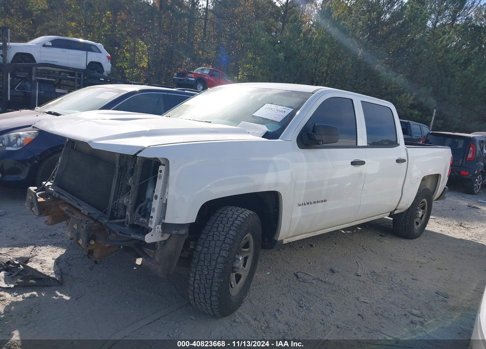 2018 CHEVROLET SILVERADO 1500 WT VIN: 3GCPCNEH6JG399477