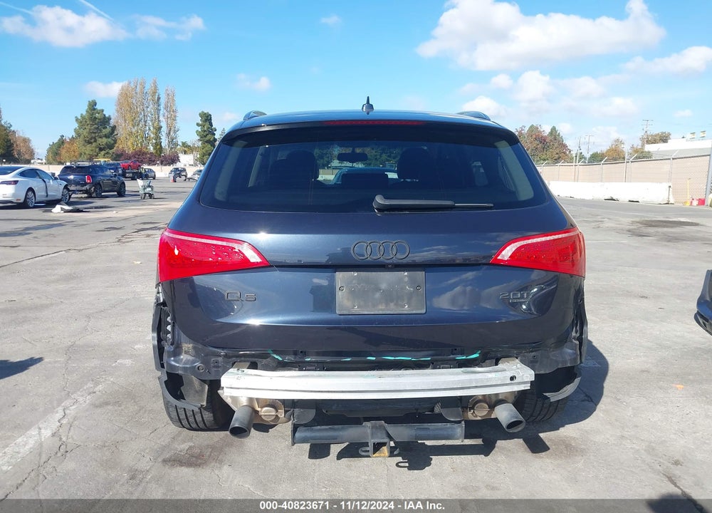 2012 AUDI Q5 2.0T PREMIUM VIN: WA1LFAFP4CA127882