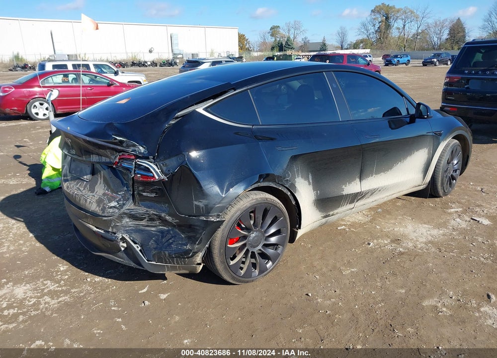 2023 TESLA MODEL Y PERFORMANCE DUAL MOTOR ALL-WHEEL DRIVE VIN: 7SAYGDEF4PF962268