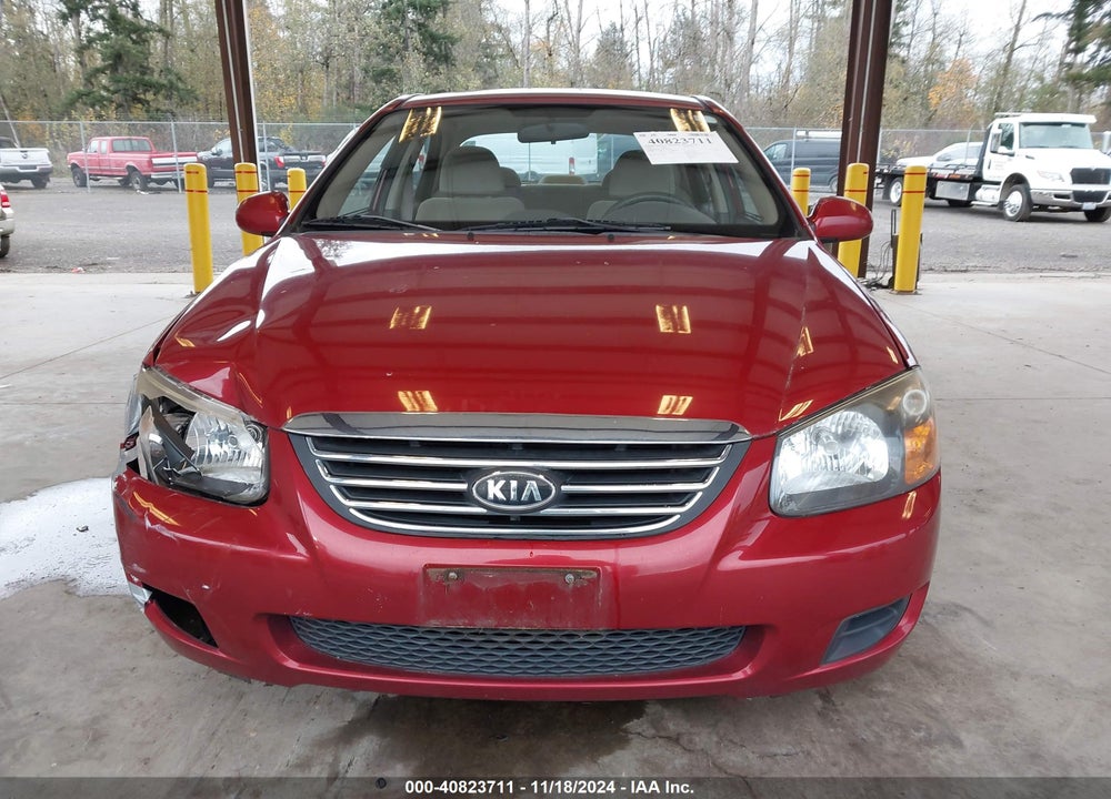 2009 KIA SPECTRA EX VIN: KNAFE222195661975