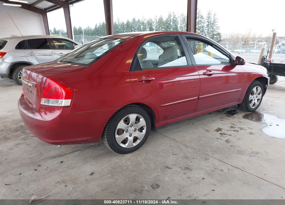 2009 KIA SPECTRA EX VIN: KNAFE222195661975