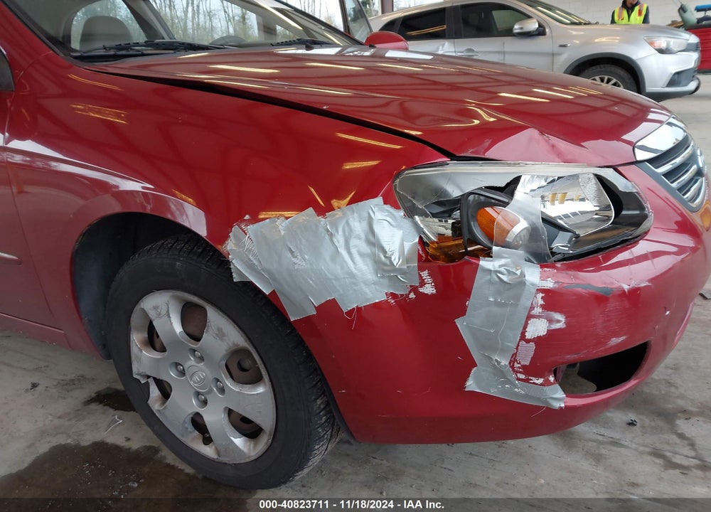2009 KIA SPECTRA EX VIN: KNAFE222195661975