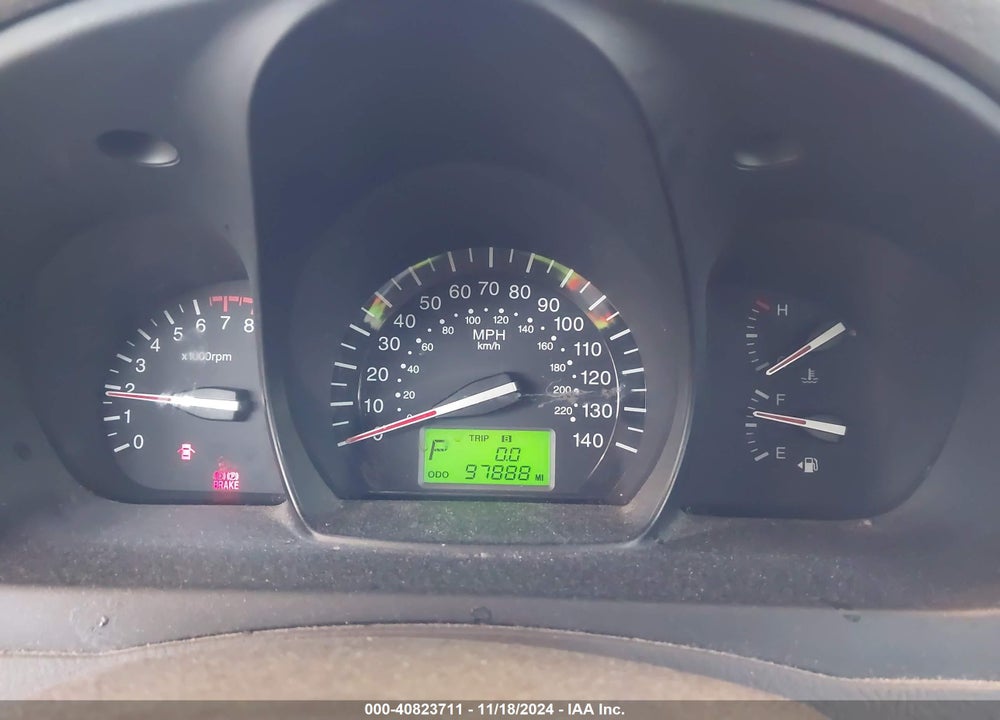 2009 KIA SPECTRA EX VIN: KNAFE222195661975