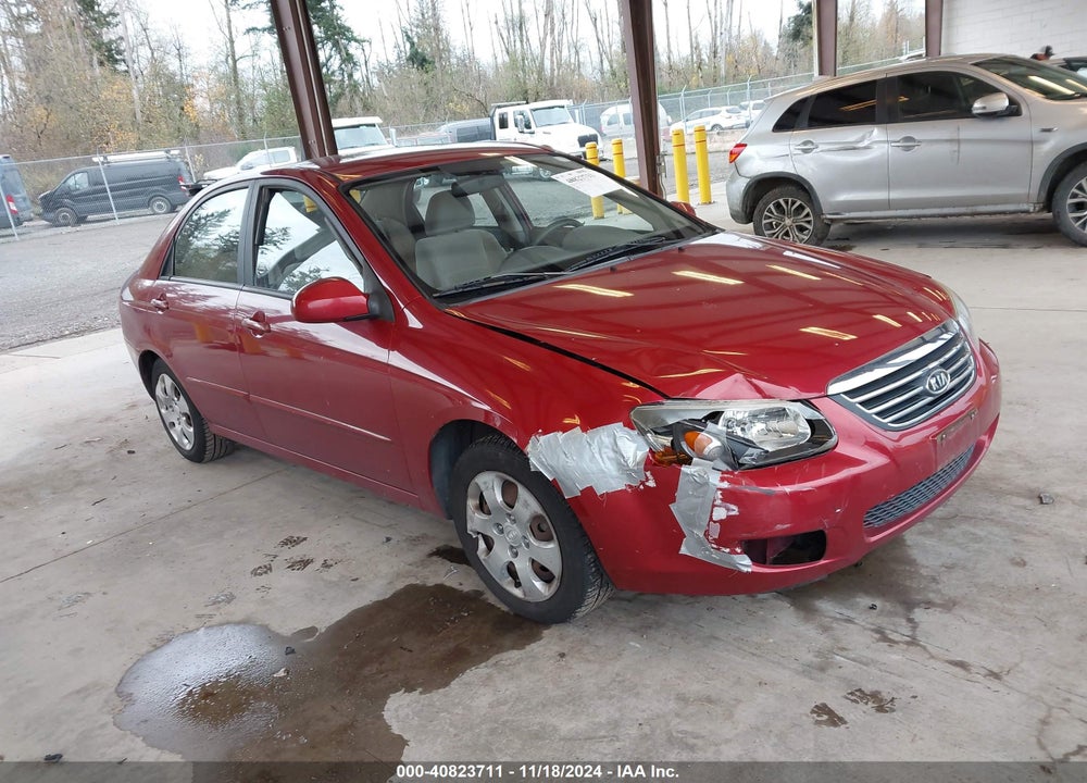 2009 KIA SPECTRA EX VIN: KNAFE222195661975