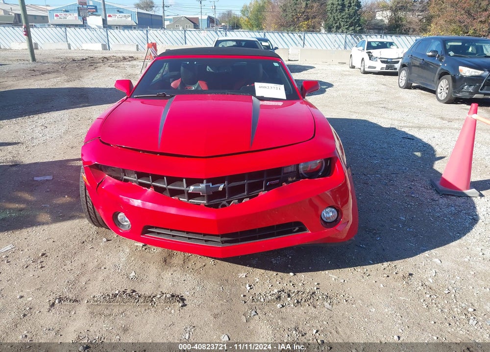 2012 CHEVROLET CAMARO 2LT VIN: 2G1FC3D31C9110372