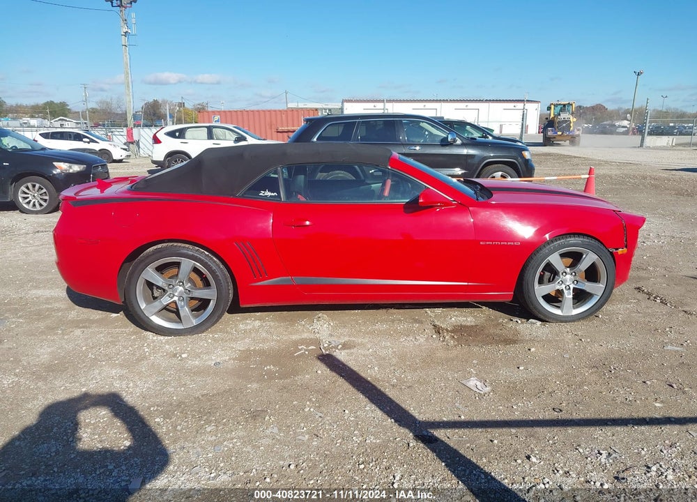 2012 CHEVROLET CAMARO 2LT VIN: 2G1FC3D31C9110372