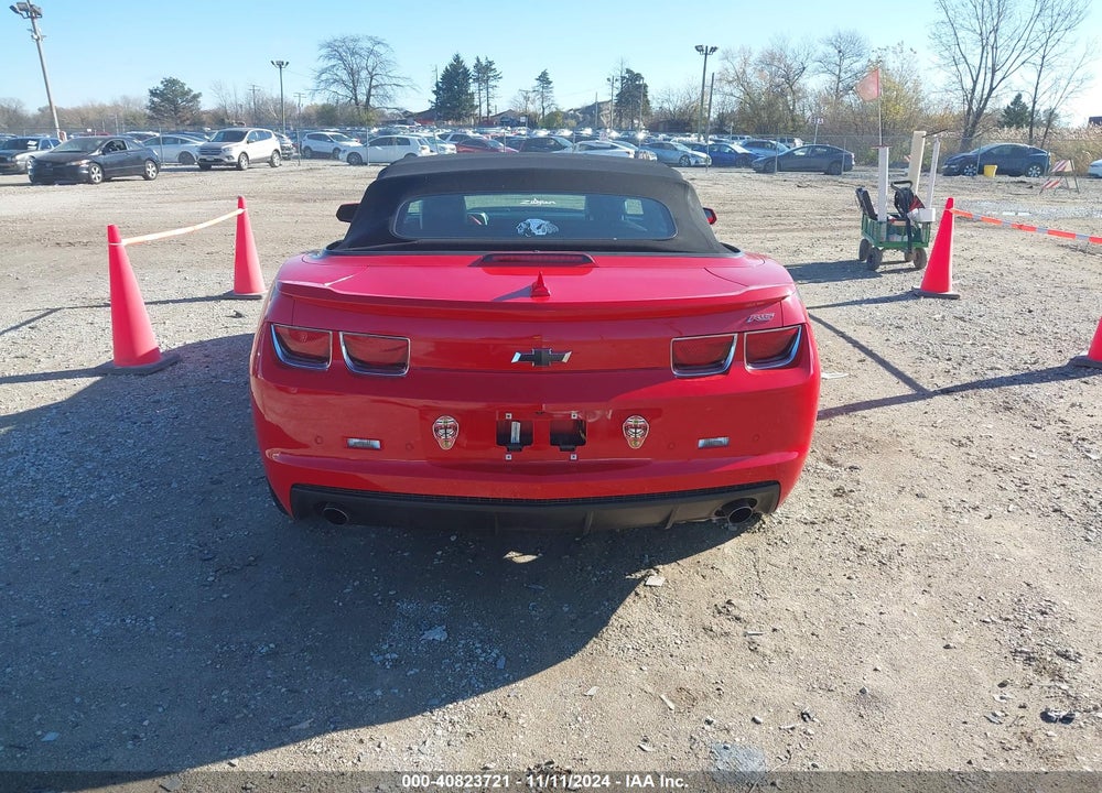 2012 CHEVROLET CAMARO 2LT VIN: 2G1FC3D31C9110372