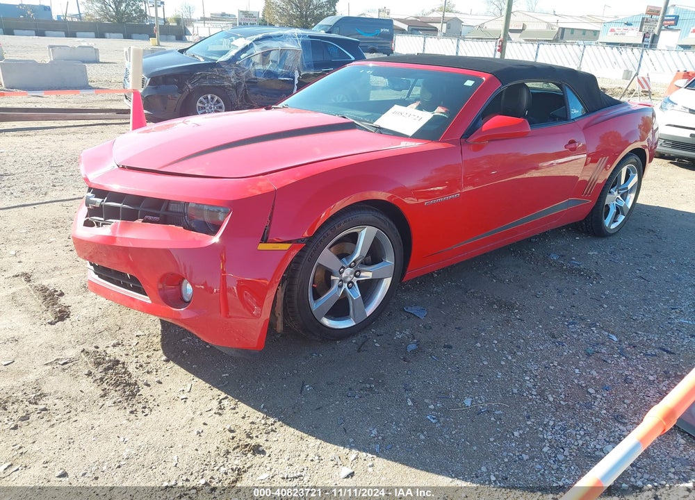2012 CHEVROLET CAMARO 2LT VIN: 2G1FC3D31C9110372