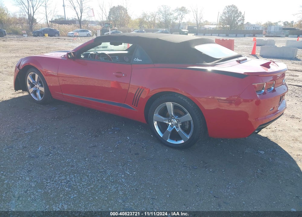2012 CHEVROLET CAMARO 2LT VIN: 2G1FC3D31C9110372