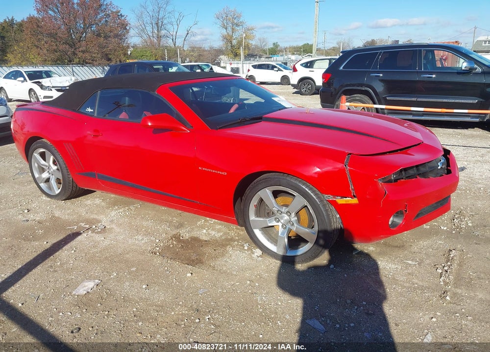 2012 CHEVROLET CAMARO 2LT VIN: 2G1FC3D31C9110372