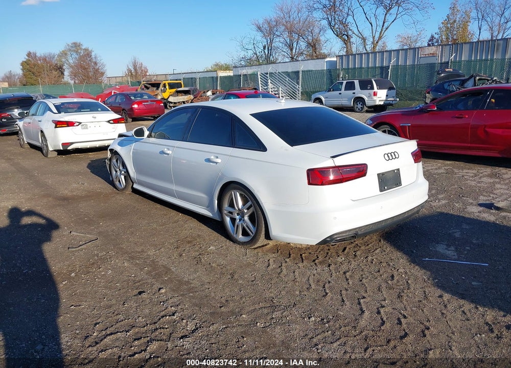 2016 AUDI A6 2.0T PREMIUM VIN: WAUFFAFC1GN194192