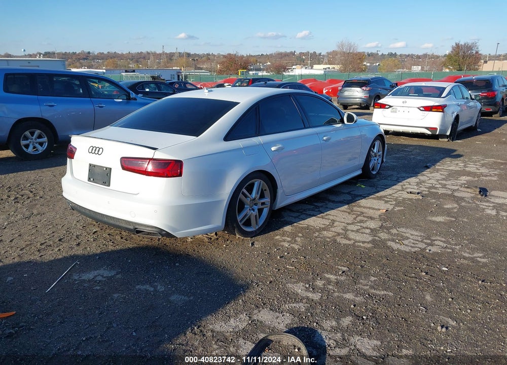 2016 AUDI A6 2.0T PREMIUM VIN: WAUFFAFC1GN194192