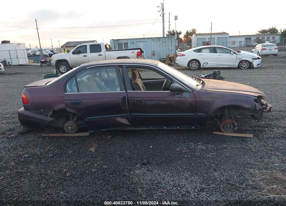 2000 HONDA CIVIC LX VIN: 1HGEJ6572YL024100