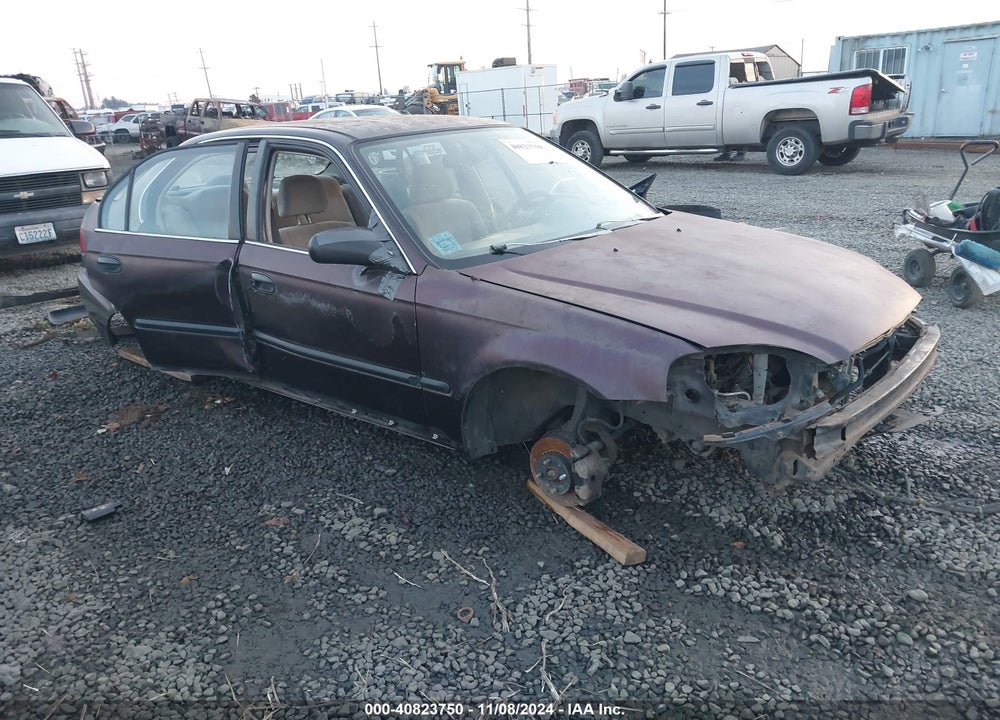 2000 HONDA CIVIC LX VIN: 1HGEJ6572YL024100